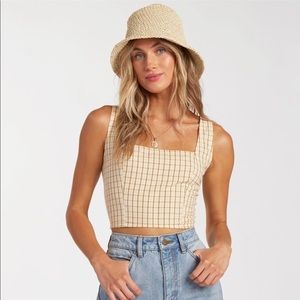 Billabong Check It Crop Top